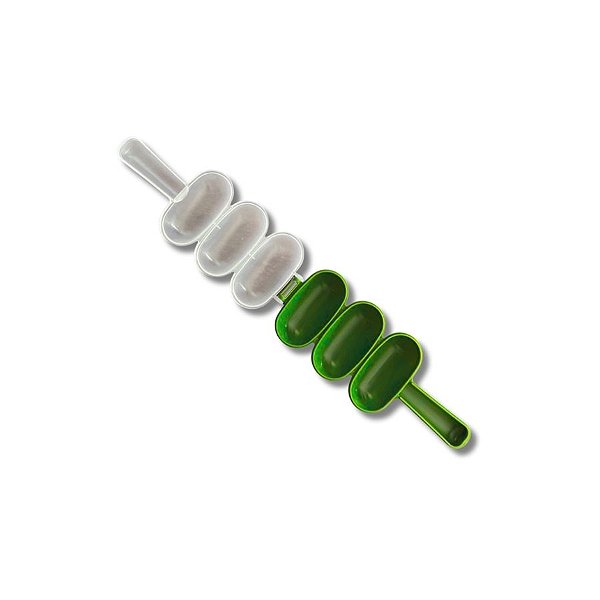 Chocalho Aplicador Para Confeitos - Verde - 17,5cm - 1 unidade - Rizzo