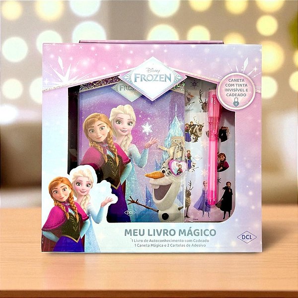 Kit Meu Livro Mágico - Frozen - 1 unidade - Disney Original - Rizzo
