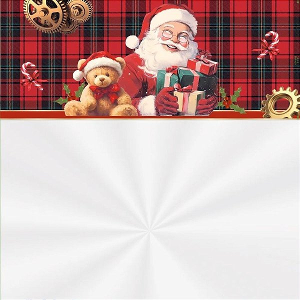 Saco Transparente - 52x70cm - Magia Barrado   - 5 unidades - Cromus - Rizzo