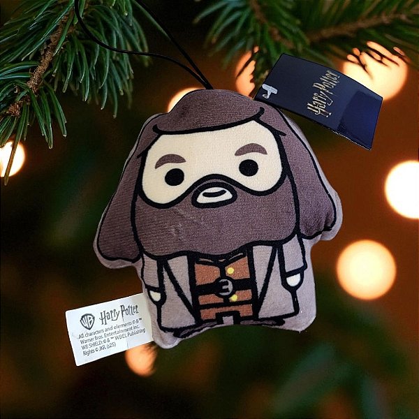 Enfeite para Pendurar - Rúbeo Hagrid - Harry Potter - 10cm - 1 unidade - Cromus - Rizzo