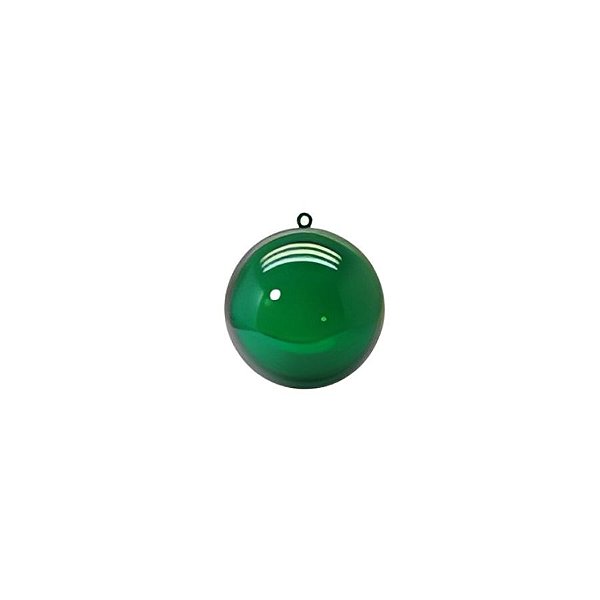 Bola de Acrílico Verde - 8cm - 10 unidades - Rizzo