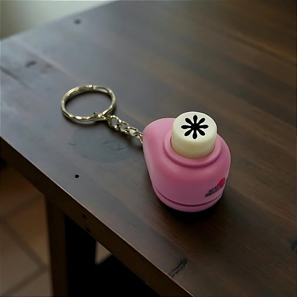 Chaveiro Furador de Papel 3/8" - Margarida - 1 unidade - Art Montagem - Rizzo