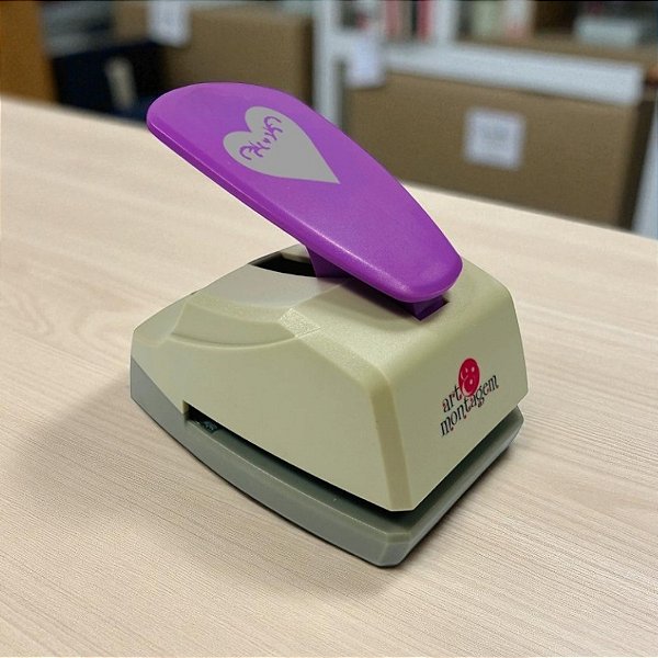 Furador de Papel Complexo 2" - Coração - 1 unidade - Art Montagem - Rizzo