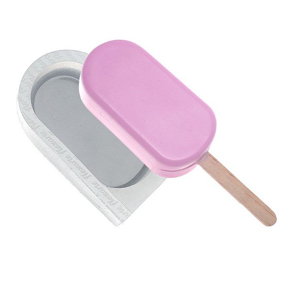 Molde de Silicone Sorvete Grande Ref. 303 Flexarte Rizzo Confeitaria