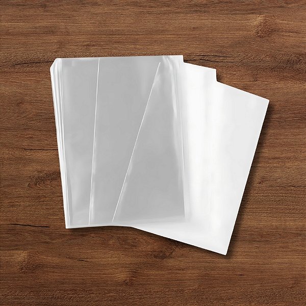 Saco Transparente - 20x29cm - 50 unidades - Cromus - Rizzo