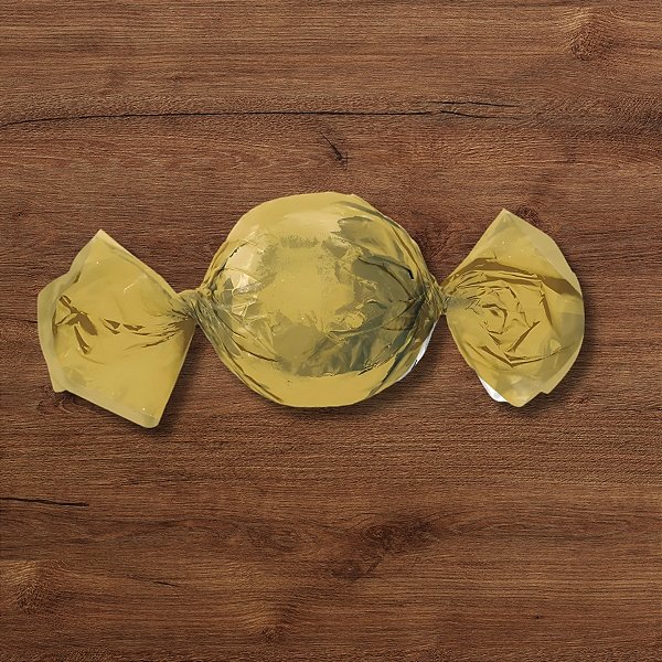 Papel Trufa 20x18cm - Ouro - 100 unidades - Cromus - Rizzo