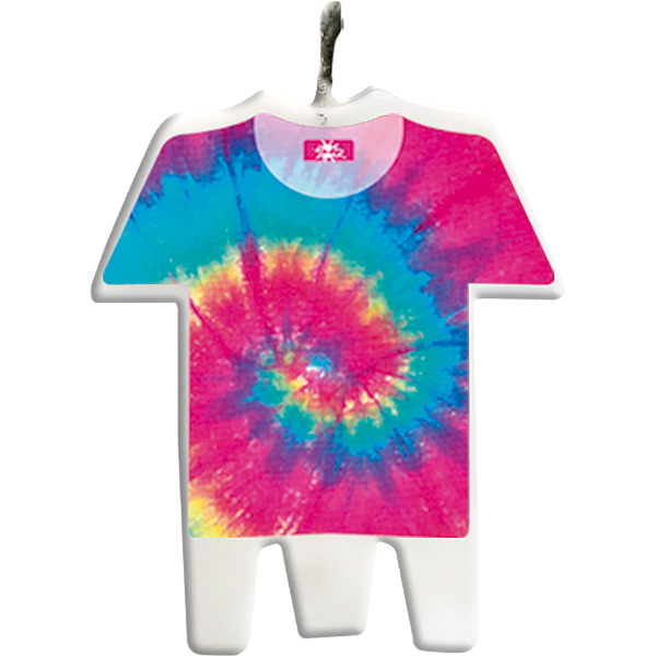 Vela Plana Festa Tie Dye - 01 Unidade - Festcolor - Rizzo Festas