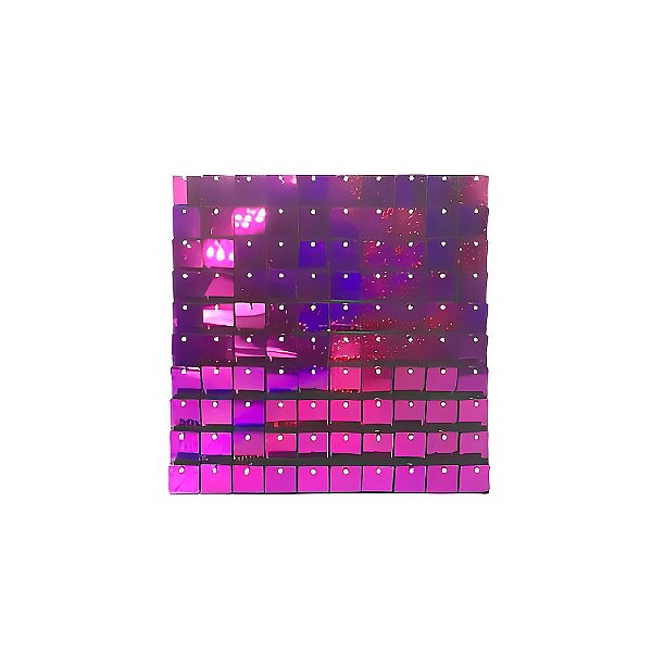 Painel Metalizado Shimmer Wall Lilás Holográfico - 30cm x 30cm - 1 unidade - Rizzo