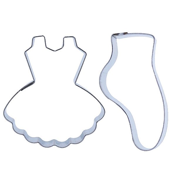 Cortador Kit Bailarina 1M Ref. 130 RR Cortadores Rizzo Confeitaria