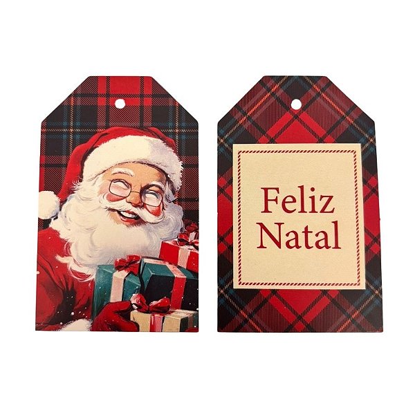 Tag Decorativa de Natal - Magia Infinita - 8x5cm - 12 unidades - Cromus - Rizzo