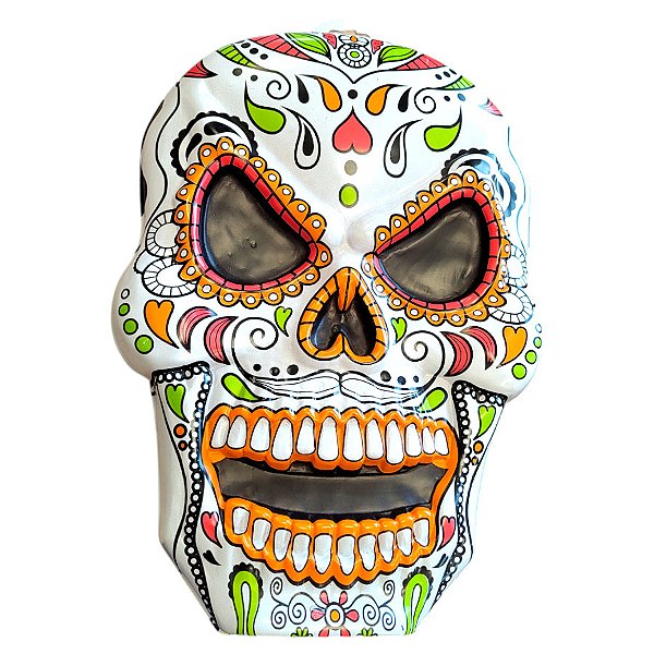 Painel Decorativo de Halloween - Catrina - 53x32cm - 1 unidade - Rizzo