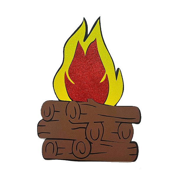 Painel Decorativo - Fogueira - 1 unidade - Rizzo