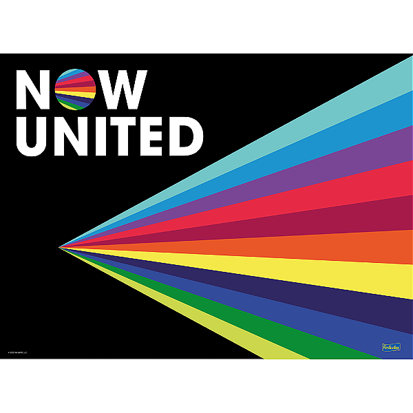 Painel Decorativo Festa TNT Festa Now United - 01 Unidade - Festcolor - Rizzo Festas