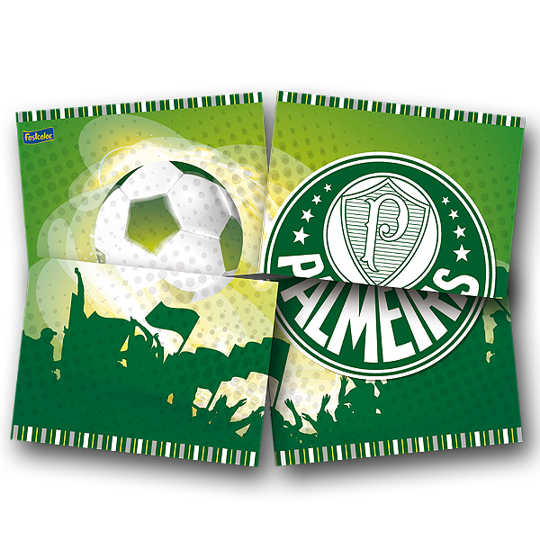 Painel Decorativo Festa Festa Palmeiras - Festcolor - Rizzo Festas
