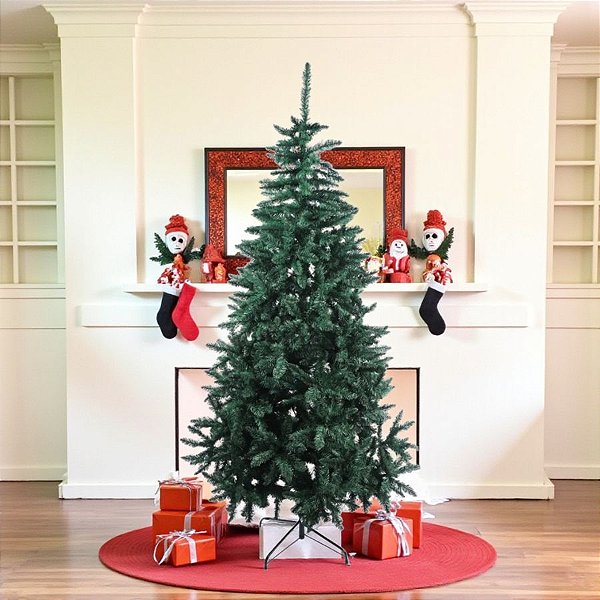 Árvore de Natal Valdivia - 1200 Galhos - 2,40m  - 1 unidade - Cromus - Rizzo