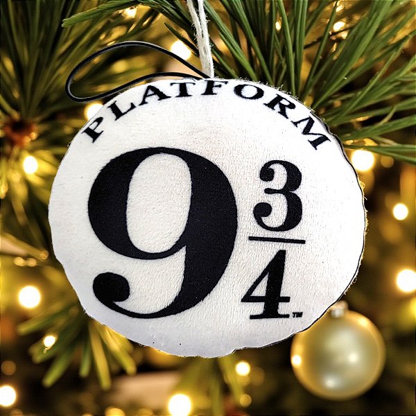 Enfeite para Pendurar - Platform - Harry Potter - 10cm - 1 unidade - Cromus - Rizzo