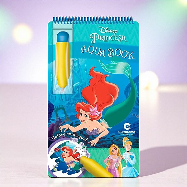 Livro Aqua Book Princesas - 1 unidade - Disney Original - Rizzo