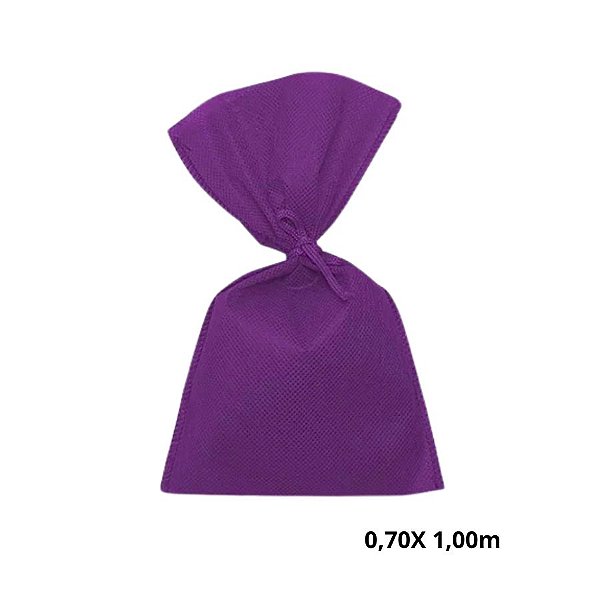 Saco para Surpresas em TNT - Roxo - 0,70cm x 1m  - 1 unidade - Rizzo