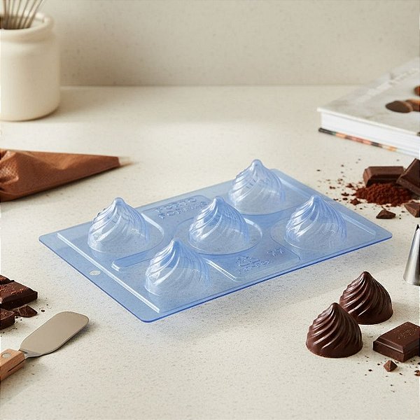 Forma Especial de Acetato - Suspiro - Cód 77 - 3 unidades - Rizzo