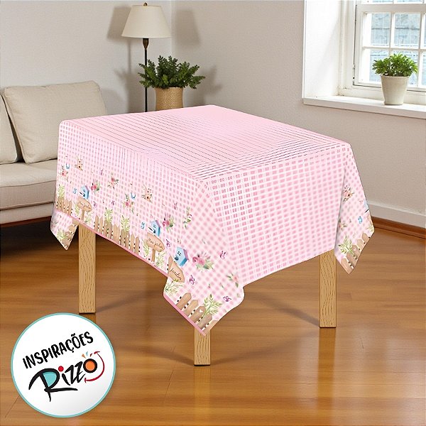 Toalha de Mesa de Papel - Meu Jardim - 220x120cm - 1 unidade - Regina - Rizzo