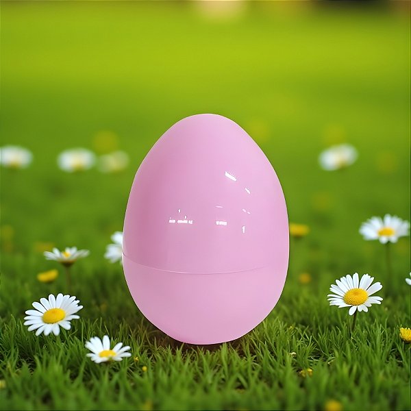 Ovo Surpresa de Páscoa - Rosa Candy - 7x5,5cm - 1 unidade - Rizzo