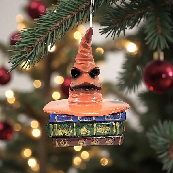 Enfeite para Pendurar - Chapéu Seletor - Harry Potter - 12cm - 1 unidade - Cromus - Rizzo