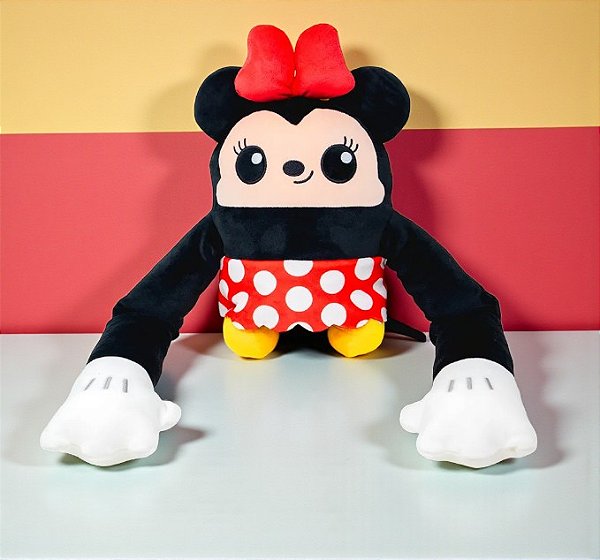 Pelúcia Minnie Mouse Abraço -  55cm - 1 unidade - Disney Original - Rizzo