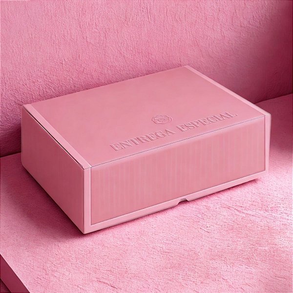 Caixa Para Presente - Camélia - G 30x20x11,5cm - 10 unidades - Cromus - Rizzo