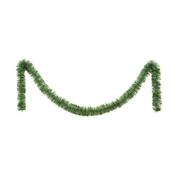 Festão Aramado Decorativo De Natal - Verde - 7x200cm - 1 unidade - Rizzo