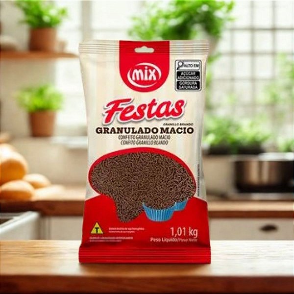Granulado Macio Escuro - 120g - 1 unidade - Mix - Rizzo