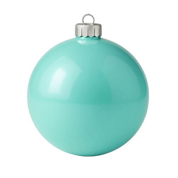 Bolas De Natal - Perolada Tiffany - 15cm - 1 unidade - Rizzo