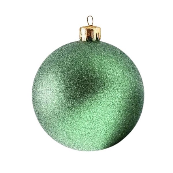 Bolas De Natal - Glitter Verde Claro - 15cm - 1 unidade - Rizzo