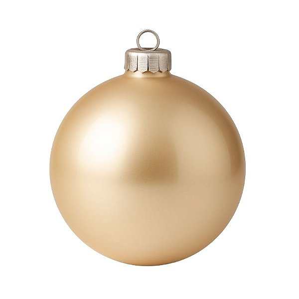 Bolas De Natal - Lisa Champagne - 15cm - 1 unidade - Rizzo