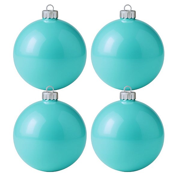 Bolas De Natal - Lisa Tiffany - 4 unidades - Rizzo