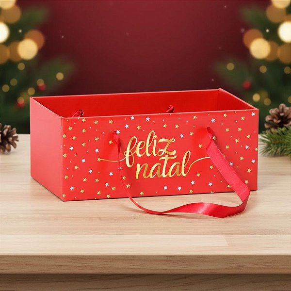 Cachepot Com Alça de Cetim - Constelação  - 9,5x21,5x30cm - 1 unidade - Rizzo