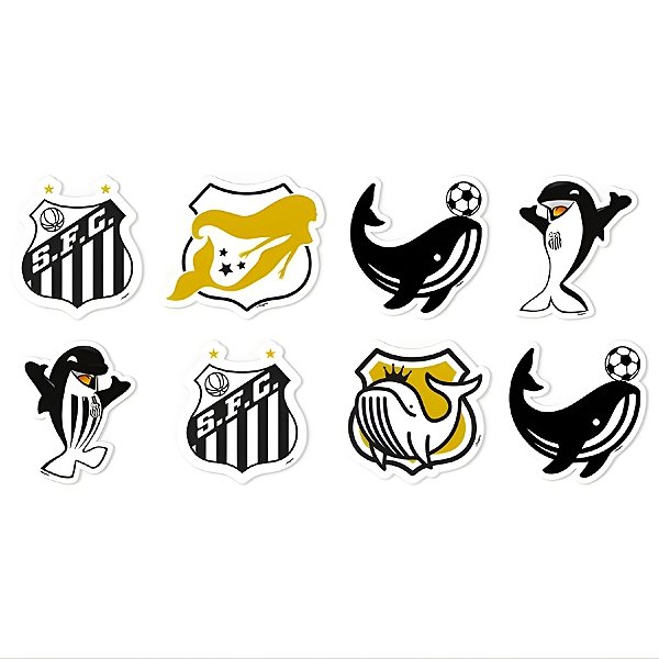 Pick Decorativo para Doces - Santos - 12x5,5cm - 8 unidades - Regina - Rizzo