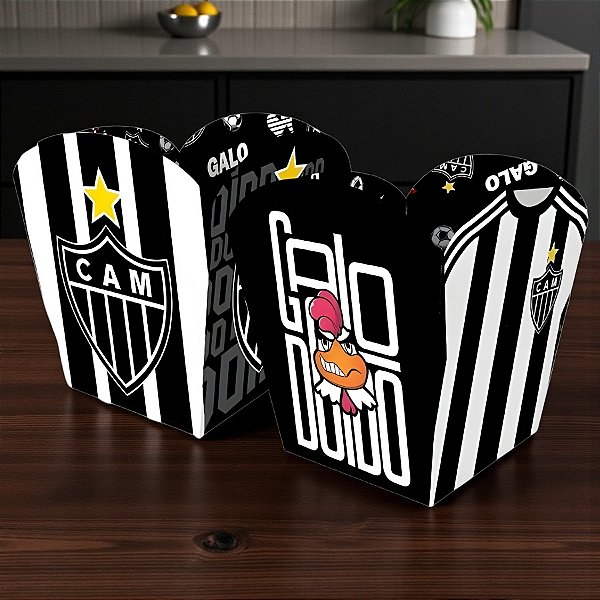 Cachepot - Atlético Mineiro - 8,5x9cm - 4 unidades - Regina - Rizzo
