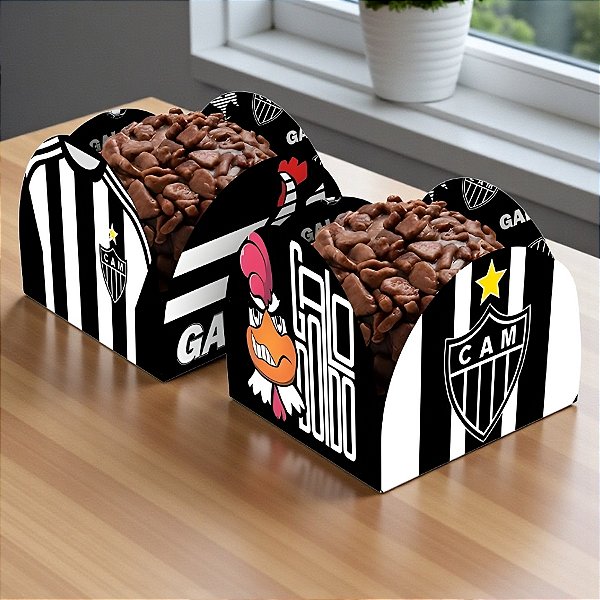 Porta Forminha - Atlético Mineiro - 3,5x2,5cm - 50 unidades - Regina - Rizzo