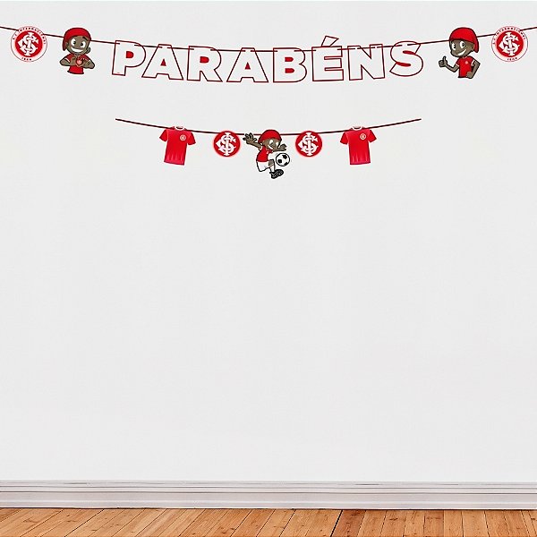 Faixa Decorativa Temática "Parabéns" - Internacional - 160x12cm - 1 unidade - Regina - Rizzo