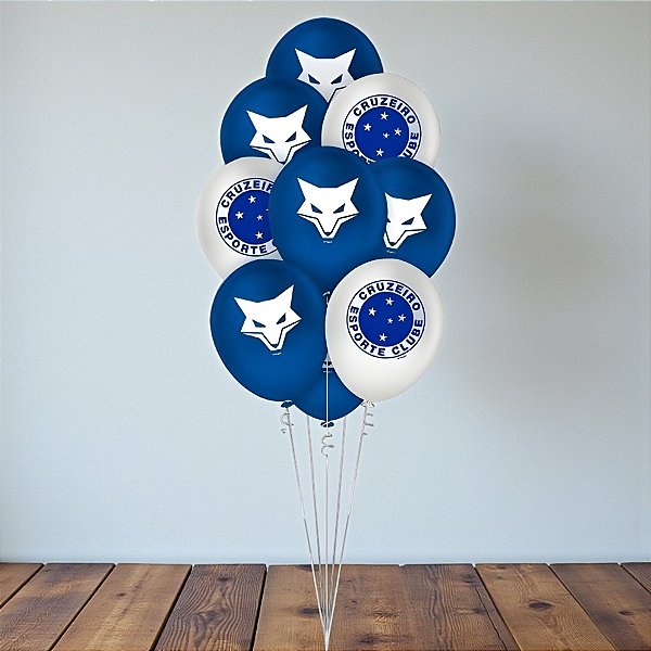 Balão Látex Redondo 9" Cruzeiro - 23cm - 25 unidades - Regina - Rizzo