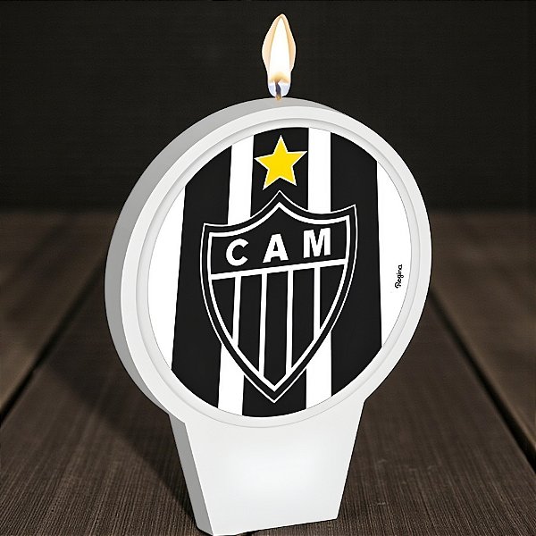 Vela Plana - Atlético Mineiro - 7x8,5cm - 1 unidade - Regina - Rizzo