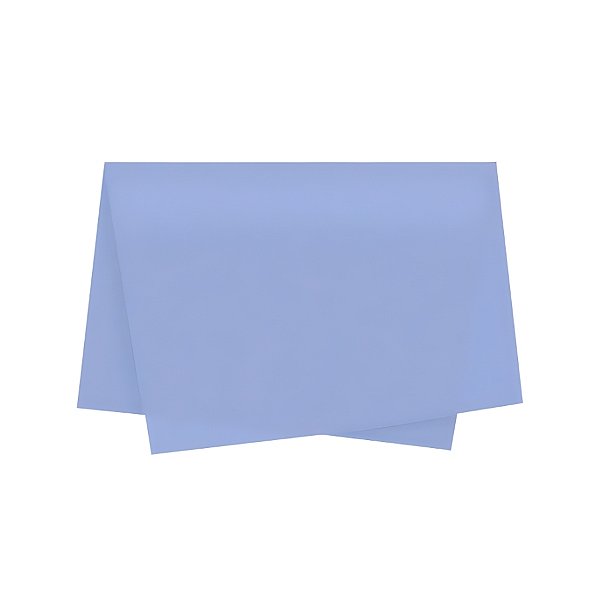 Papel de Seda - 50x70cm - Azul Serenity - 100 unidades - Rizzo