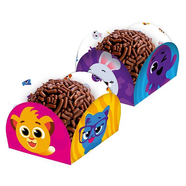 Porta Forminha - Bolofofos - 3,5x3,5cm - 40 unidades - FestColor - Rizzo