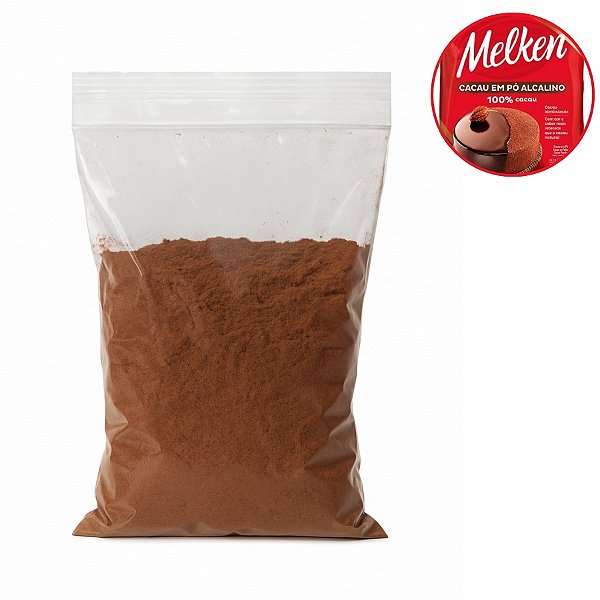 Cacau em Pó Melken 100% - 500g Melken  - 1 unidade - Harald - Rizzo