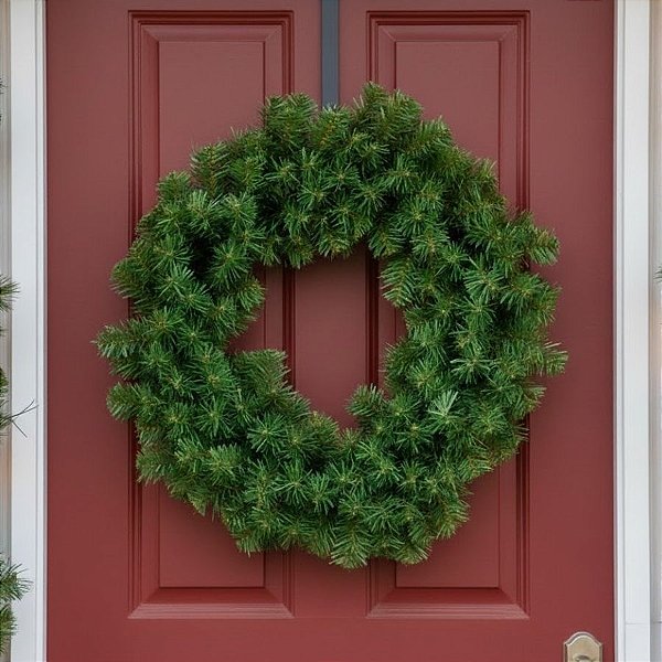 Guirlanda de Natal Verde - 60cm - 1 unidade - Rizzo