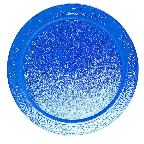 Base para Bolo Cake Board Redondo - Azul Metalizado - 32cm - 1 unidade - Regina - Rizzo