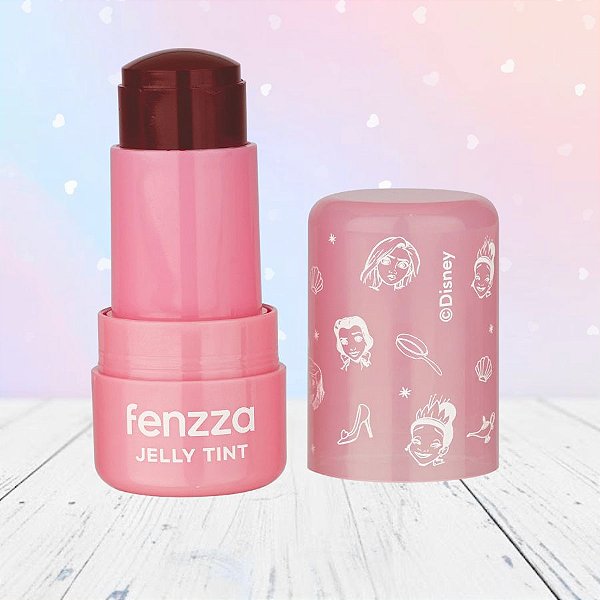 Blush Jelly Tint - Princesas - To The Sea - 6g - 1 unidade - Disney Original - Rizzo