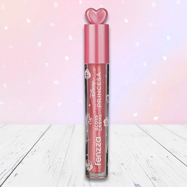 Gloss Labial - Princesas - Magic Drop - 2,8g - 1 unidade - Disney Original - Rizzo
