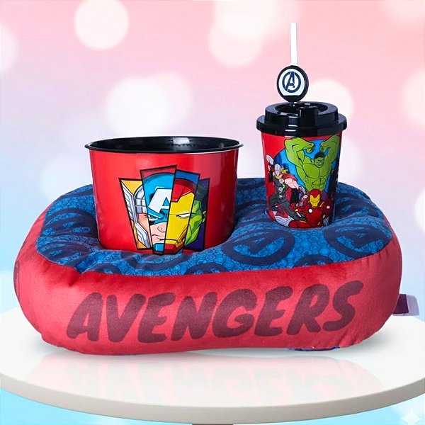 Kit Almofada Pipoca Vingadores - 1 unidade - Disney Original - Rizzo