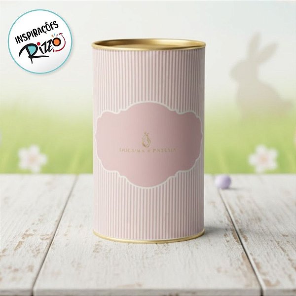 Lata Rigida para Ovos de 500g -  Lavie Foundant - 12,5 x 22cm - 1 unidade - Cromus - Rizzo